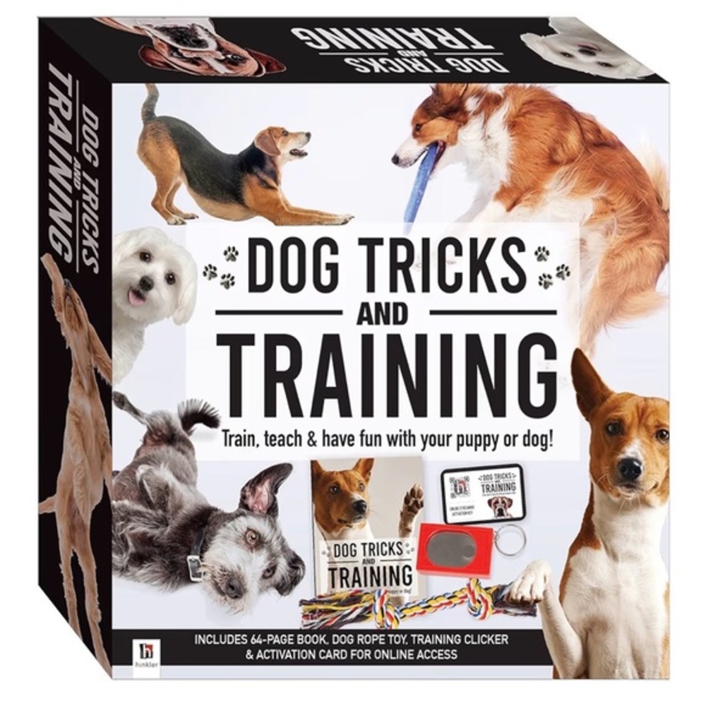 Dog Tricks and Training Box Set - Pet Care Guide - Dog Training BNIB
